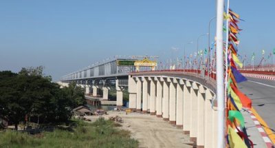  舞鋼精品板材應用于緬甸陽東大橋
