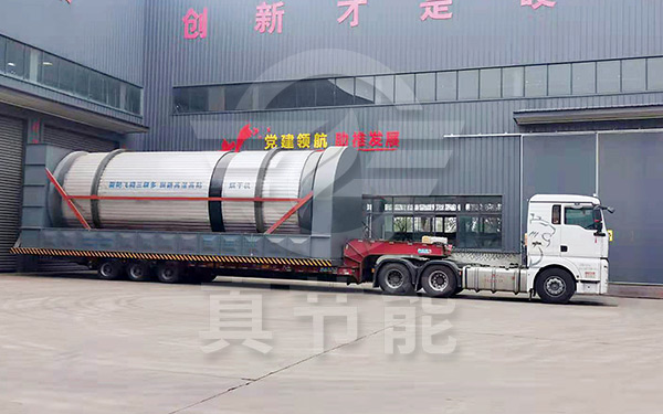 紅薯渣烘干設(shè)備運輸現(xiàn)場